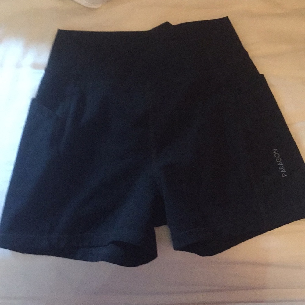 Paragon black workout shorts